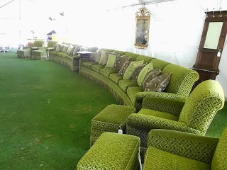 25 Pre-Auction Party-  Media room Furniture w- two 154inch long sofas