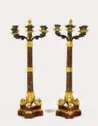 33_Pair_of_19th_Century_French_candelabaras_with_dor_bronze_mounts_est_7_9K_sold_for_3K