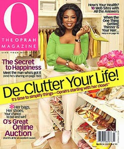 4 O magazine features De-Clutter Your Life!