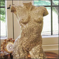 Female Torso, Ceramic