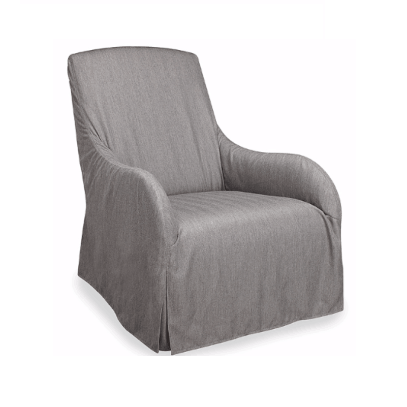 Lee Outdoor Slipcovered Swivel Chair, Lee Industries Outdoor Furniture