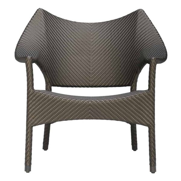 Amari Low Back Lounge Chair - Bronze - Cabana Home