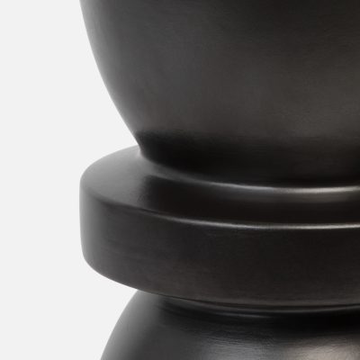 Binx Outdoor Stool/Table- Black