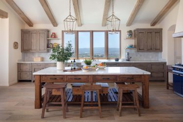 Los Olivos Residence architectural photography kitchen island