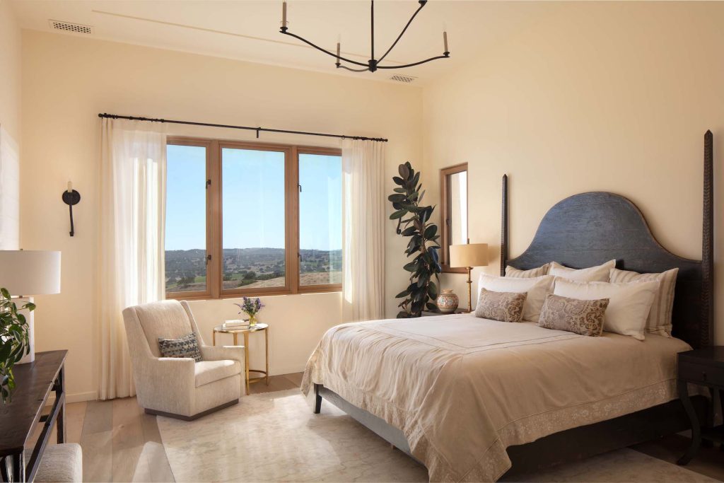 Los Olivos Residence architectural photography bedroom