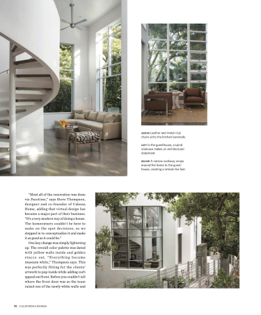 Montecito, CA interior design article