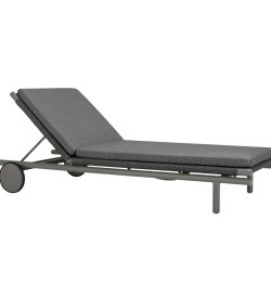Janus et Cie Anatra Chaise Lounge - Oxford/Nickel