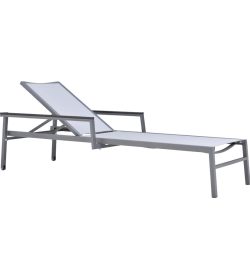 Janus et Cie Duo Stackable Mesh Chaise Lounge - Talc